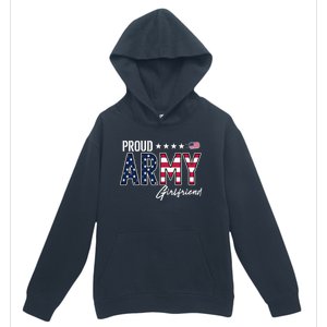 Us Flag Proud Army Friend Gift Urban Pullover Hoodie