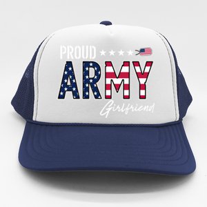 Us Flag Proud Army Friend Gift Trucker Hat