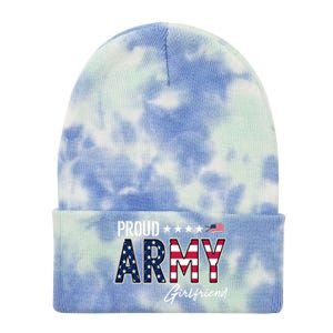 Us Flag Proud Army Friend Gift Tie Dye 12in Knit Beanie