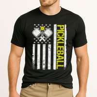 US Flag Pickleball Player Paddleball Lover Performance Shirt