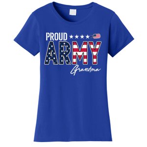 Us Flag Proud Army Grandma Gift Women's T-Shirt