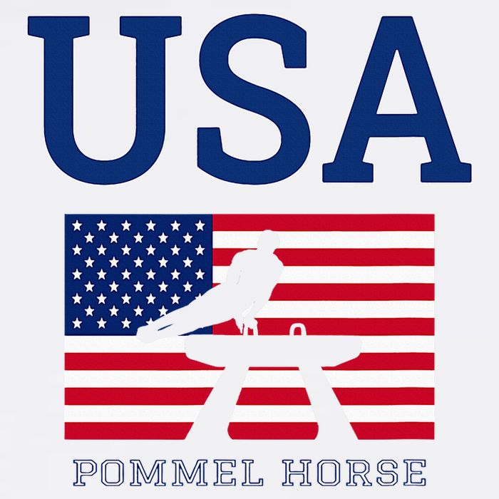 Usa Flag Pommel Horse Gymnastics Team American Gymnast Mug