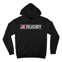 Usa Flag Rugby Hoodie