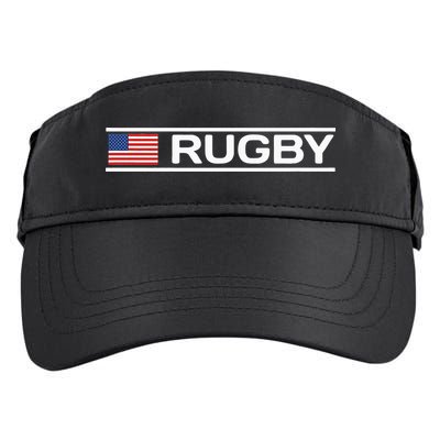 Usa Flag Rugby Adult Drive Performance Visor