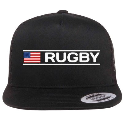 Usa Flag Rugby Flatbill Hat