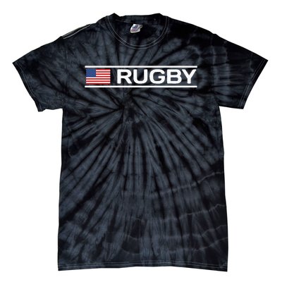 Usa Flag Rugby Tie-Dye T-Shirt