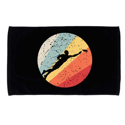 Ultimate Frisbee Retro Distressed Microfiber Hand Towel