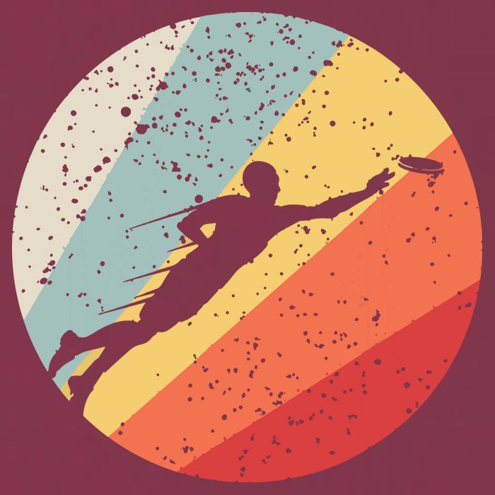 Ultimate Frisbee Retro Distressed 16oz Travel Tumbler