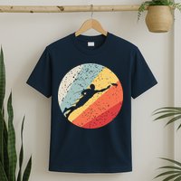 Ultimate Frisbee Retro Distressed T-Shirt