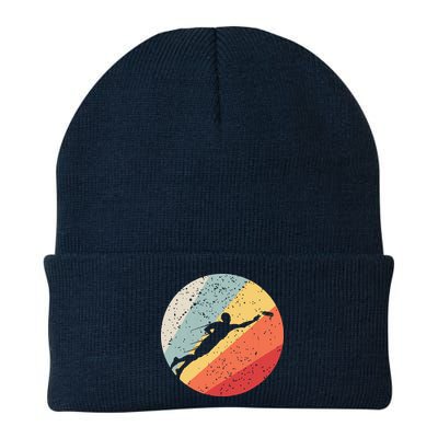 Ultimate Frisbee Retro Distressed Beanie