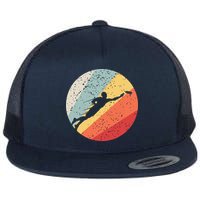 Ultimate Frisbee Retro Distressed Flatbill Hat