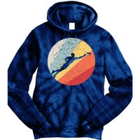 Ultimate Frisbee Retro Distressed Tie Dye Hoodie
