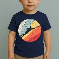 Ultimate Frisbee Retro Distressed Toddler T-Shirt