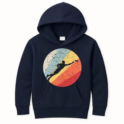 Ultimate Frisbee Retro Distressed Kids Hoodie