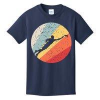 Ultimate Frisbee Retro Distressed Kids T-Shirt