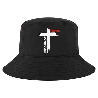 Uncommon Favor Religious Christian Believer Cool Comfort Performance Bucket Hat