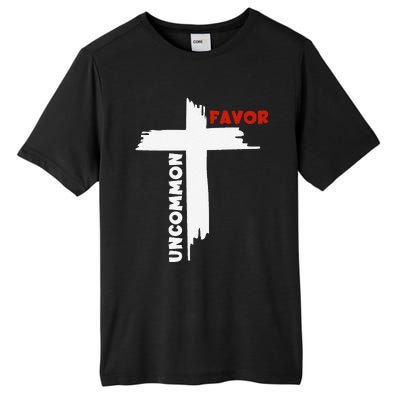 Uncommon Favor Religious Christian Believer Tall Fusion ChromaSoft Performance T-Shirt