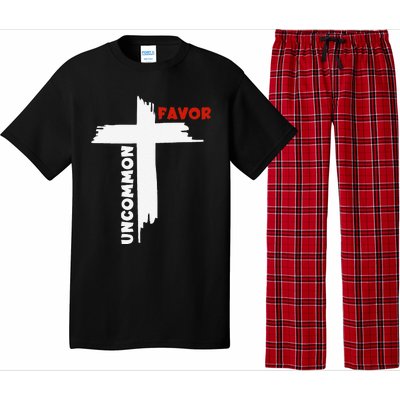 Uncommon Favor Religious Christian Believer Pajama Set