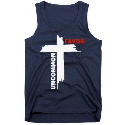 Uncommon Favor Religious Christian Believer Tank Top