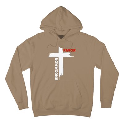 Uncommon Favor Religious Christian Believer Hoodie