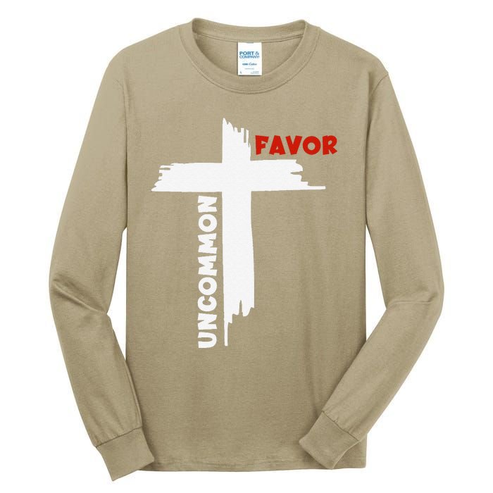 Uncommon Favor Religious Christian Believer Tall Long Sleeve T-Shirt