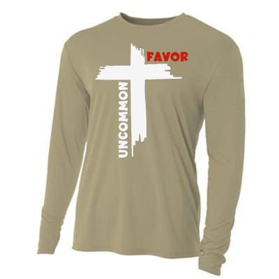 Uncommon Favor Religious Christian Believer Cooling Performance Long Sleeve Crew