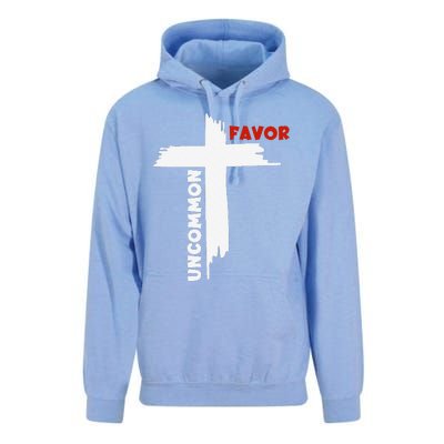 Uncommon Favor Religious Christian Believer Unisex Surf Hoodie