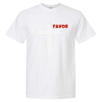 Uncommon Favor Religious Christian Believer Garment-Dyed Heavyweight T-Shirt