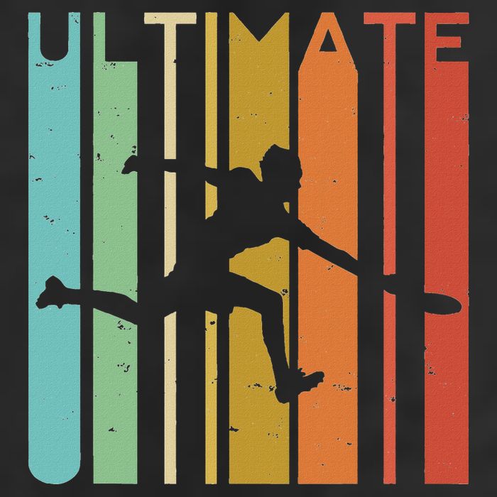 Ultimate Frisbee Retro Player Women Flying Disc Throwing 11oz C Handle Ceramic Mug