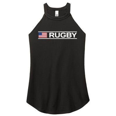 USA Flag Rugby Women’s Perfect Tri Rocker Tank