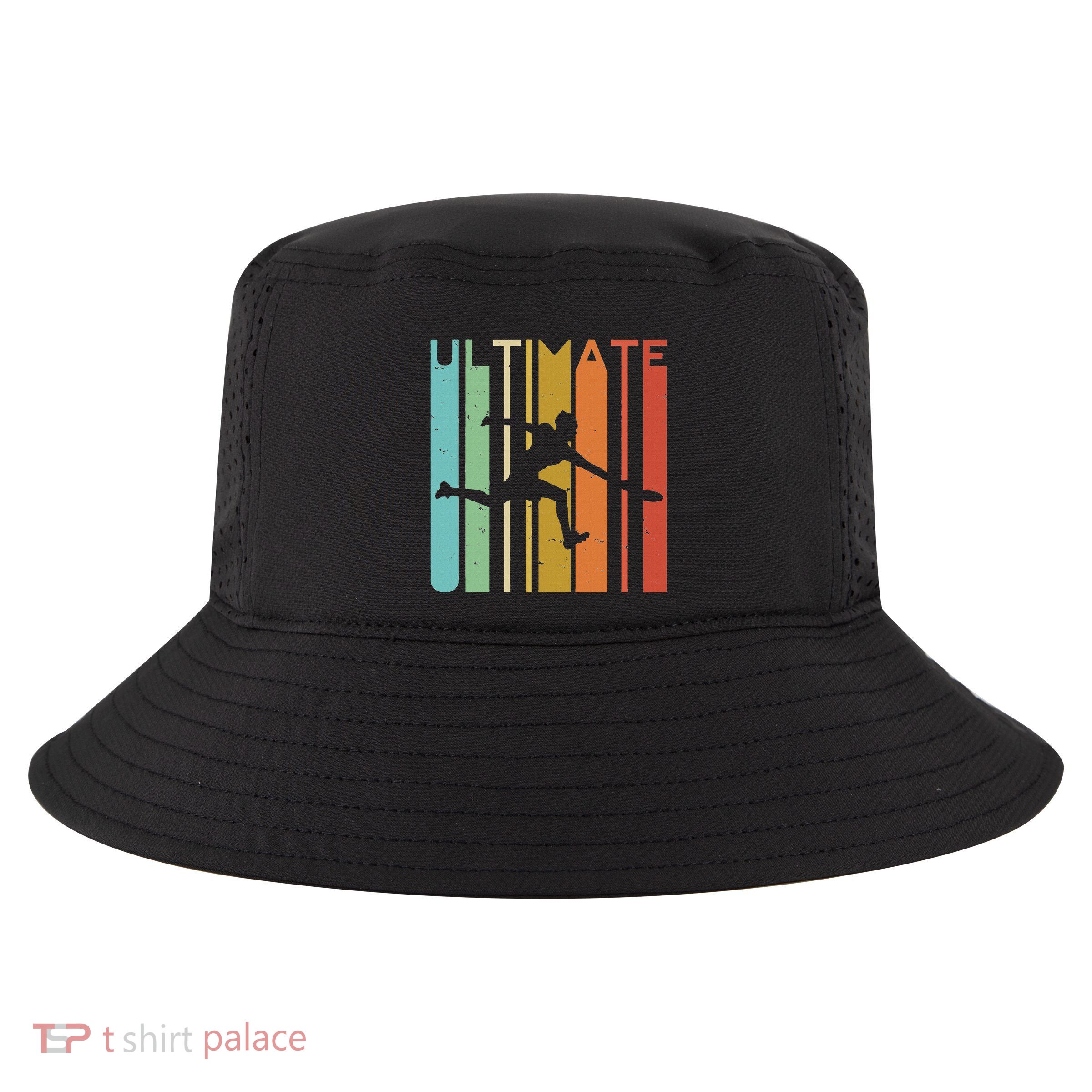Ultimate Frisbee Retro Player Cool Comfort Performance Bucket Hat