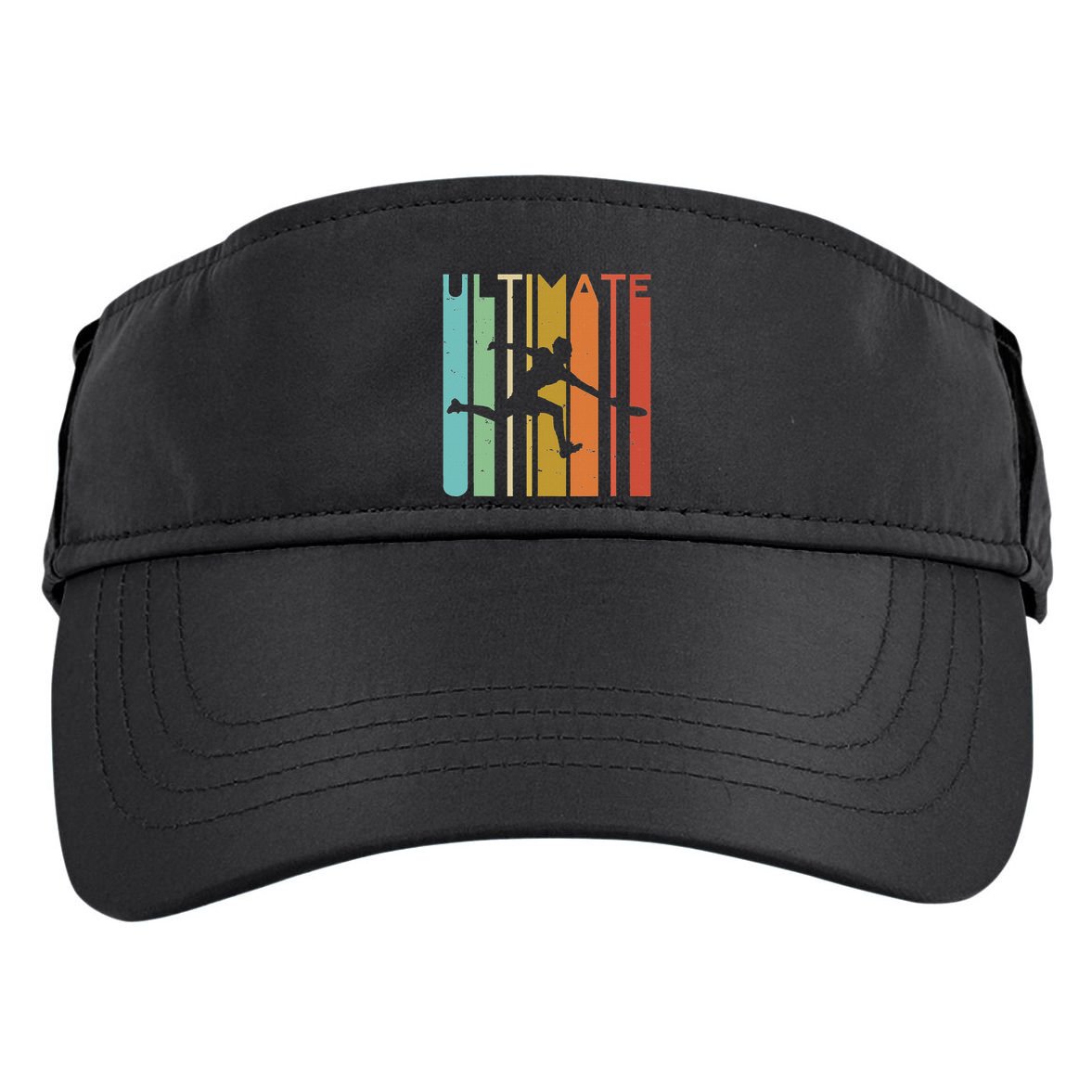 Ultimate Frisbee Retro Player Adult Drive Performance Visor