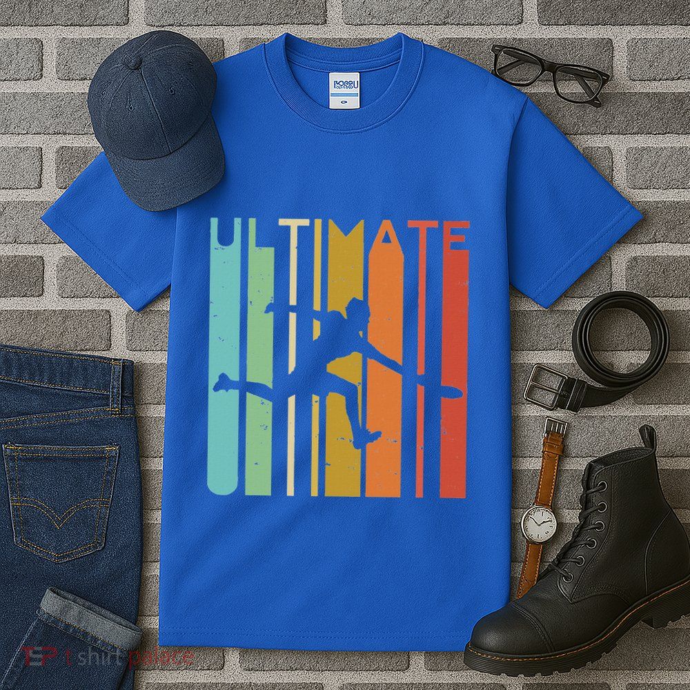 Ultimate Frisbee Retro Player Tall T-Shirt
