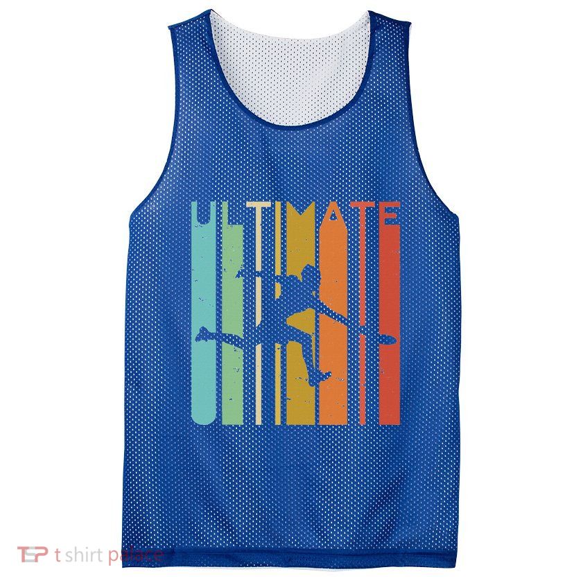 Ultimate Frisbee Retro Player Mesh Reversible Basketball Jersey Tank