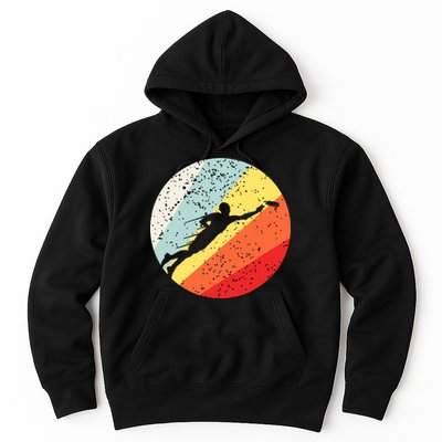 Ultimate Frisbee Retro Distressed Hoodie
