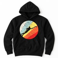 Ultimate Frisbee Retro Distressed Hoodie