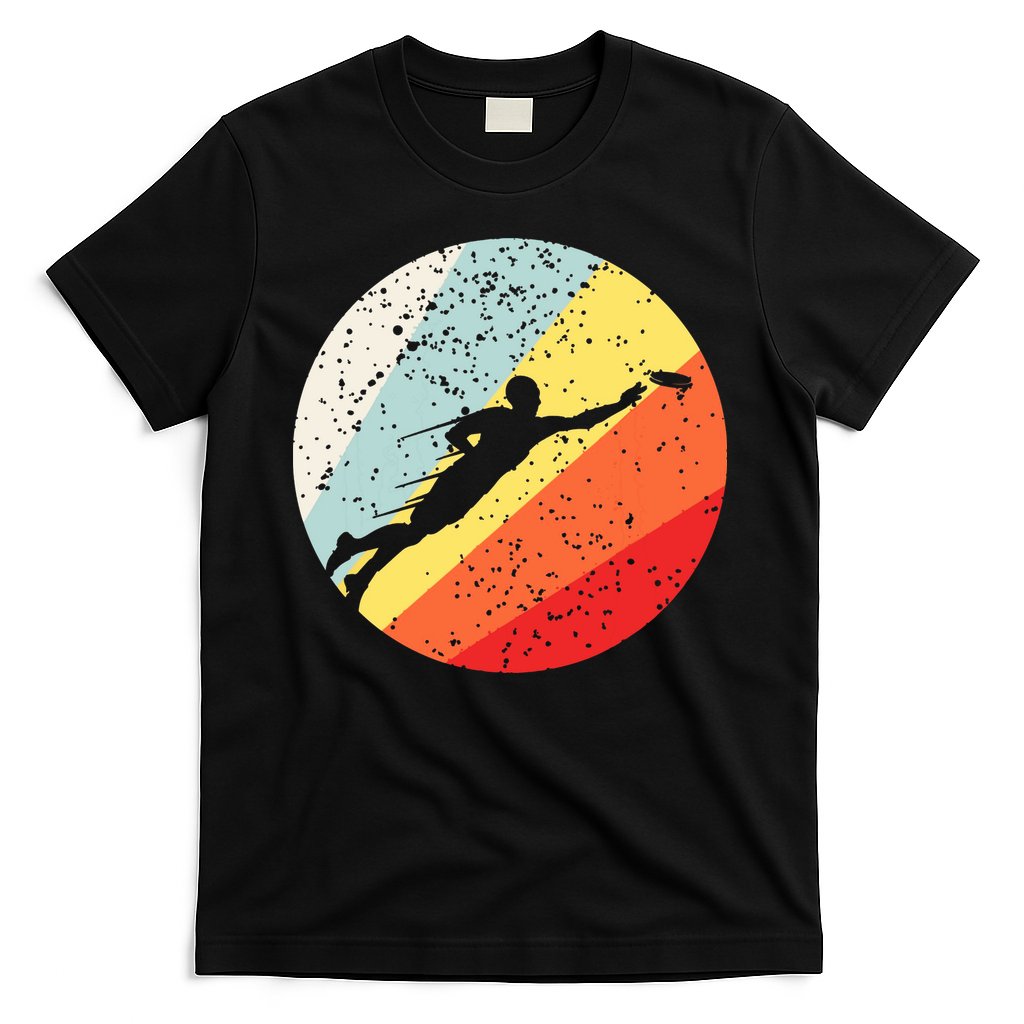 Ultimate Frisbee Retro Distressed T-Shirt