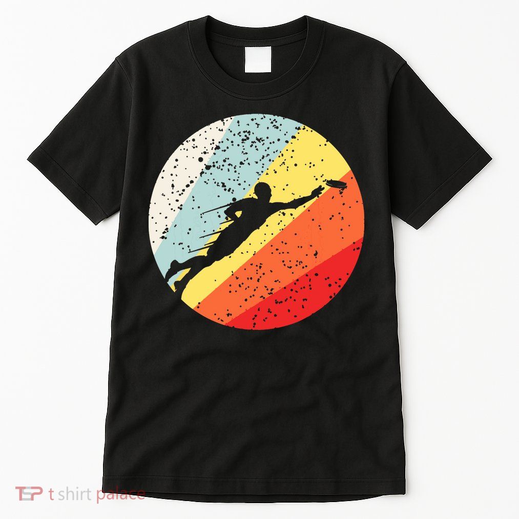 Ultimate Frisbee Retro Distressed Tall T-Shirt