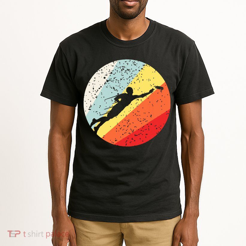 Ultimate Frisbee Retro Distressed Tall T-Shirt