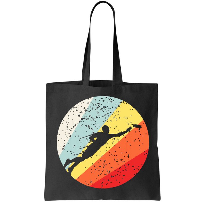 Ultimate Frisbee Retro Distressed Bag