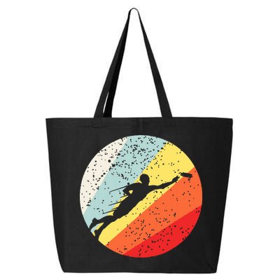 Ultimate Frisbee Retro Distressed 25L Jumbo Tote