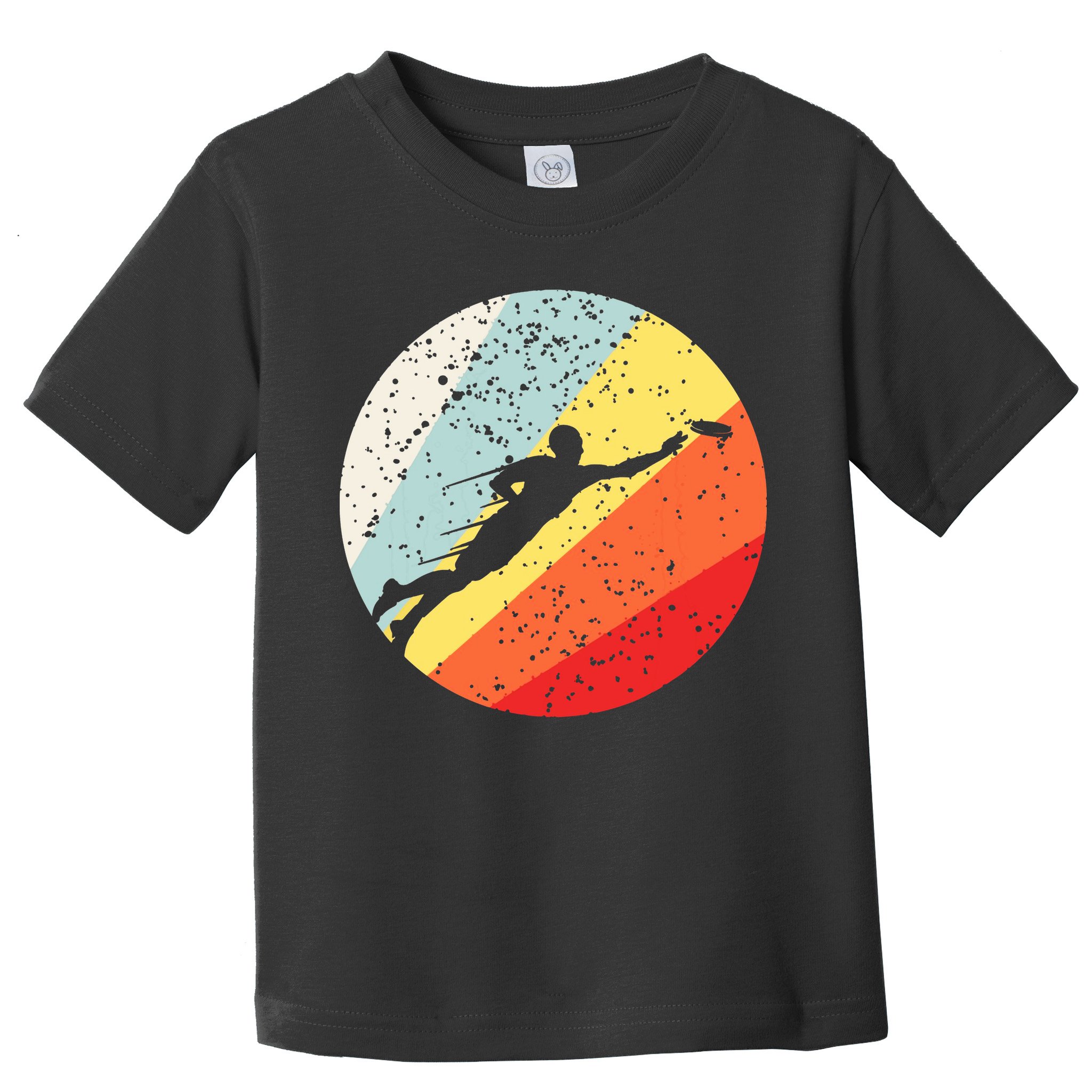Ultimate Frisbee Retro Distressed Toddler T-Shirt