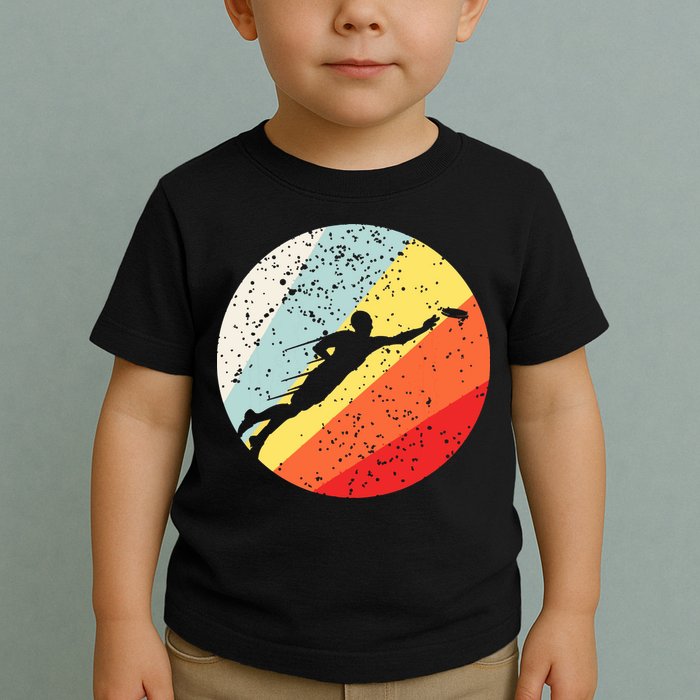 Ultimate Frisbee Retro Distressed Toddler T-Shirt