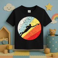 Ultimate Frisbee Retro Distressed Toddler T-Shirt