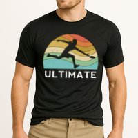 Ultimate Frisbee Retro Player Flying Disc Throwing Meaningful Gift Cooling Performance Crew T-Shirt