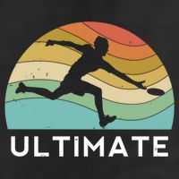 Ultimate Frisbee Retro Player Flying Disc Throwing Meaningful Gift Golf Towel