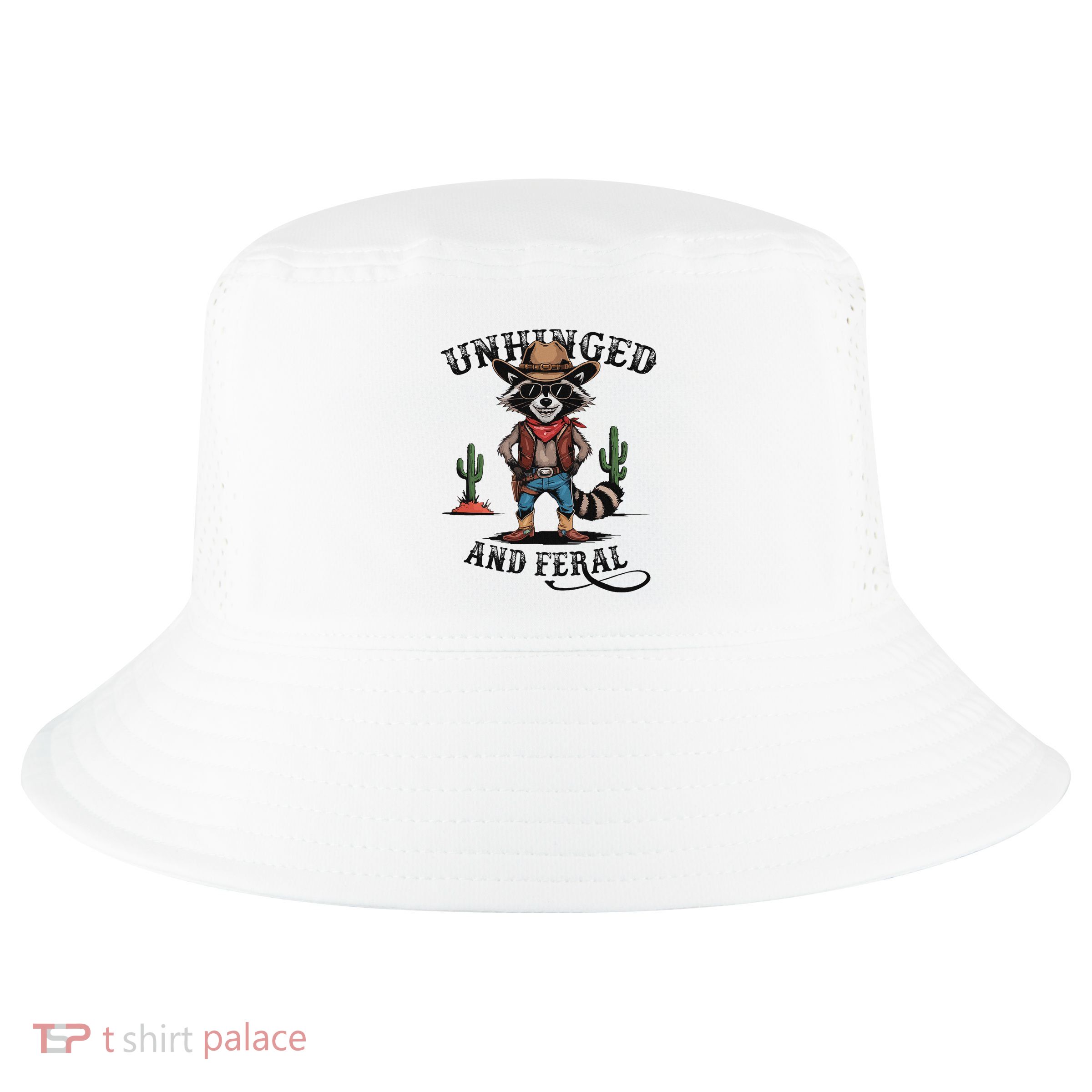 Unhinged & Feral Raccoon Cool Comfort Performance Bucket Hat