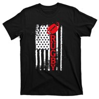 USA Flag Rugby Vintage T-Shirt