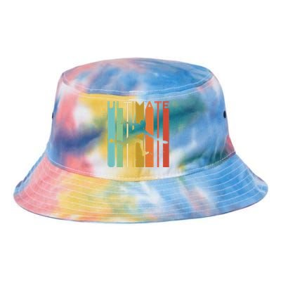 Ultimate Frisbee Retro Player Flying Disc Throwing Tie Dye Newport Bucket Hat