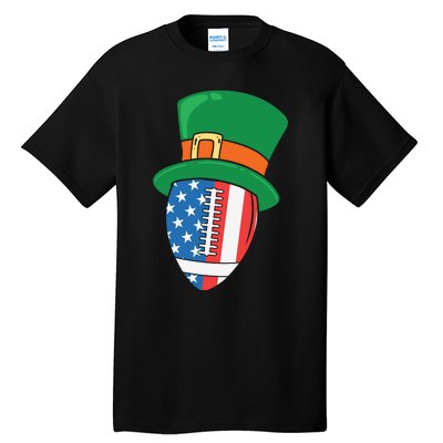 USA Flag Rugby Leprechaun St Patricks Day Tall T-Shirt